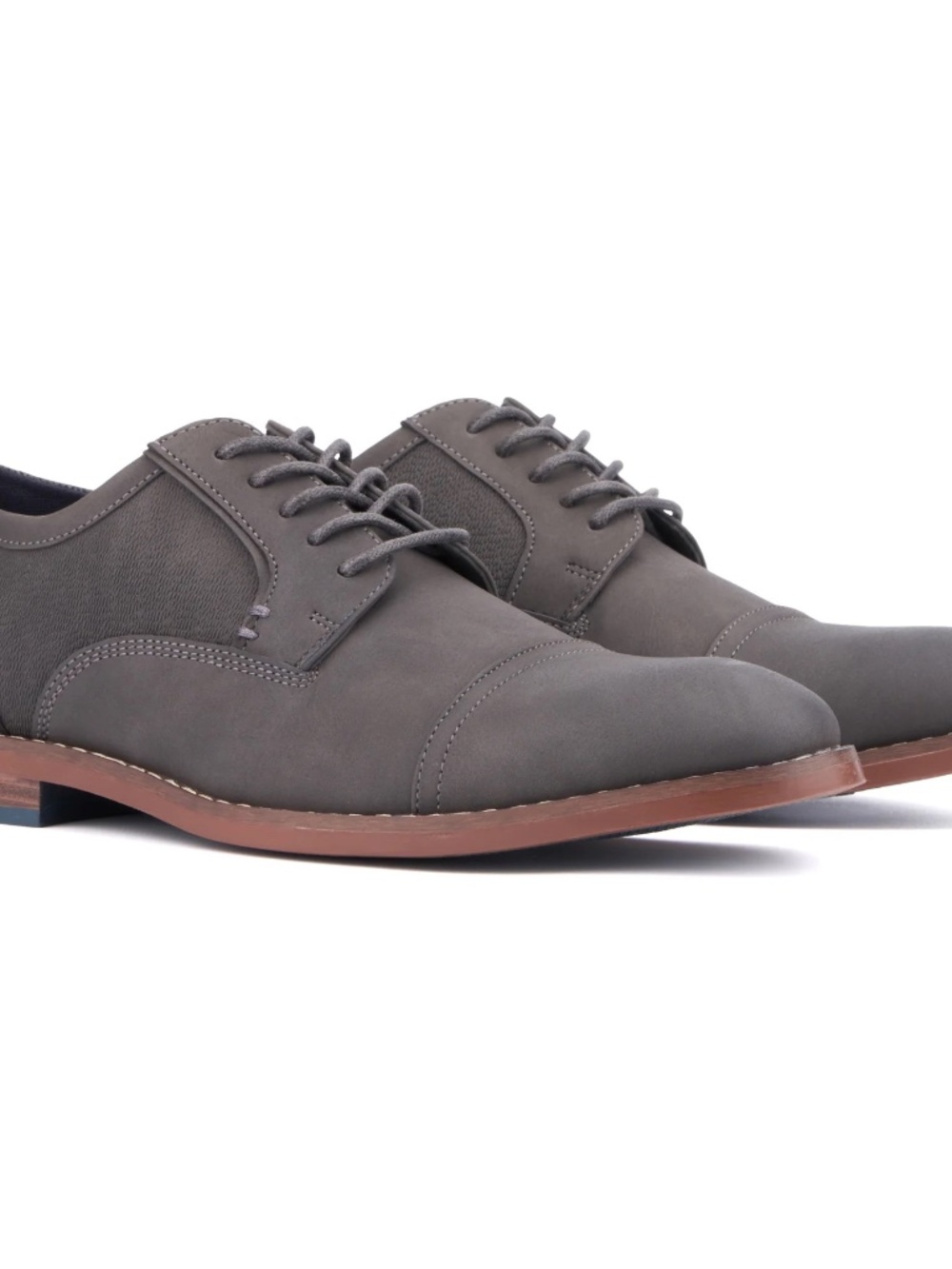 Men's Asher Dress Oxford Shoes by Reserved Footwear Charcoal 12